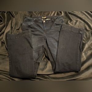 Women’s Wrangler Wide Leg Trouser Jean Dark Wash